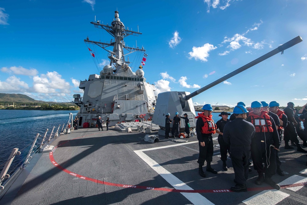 USS Halsey deployment