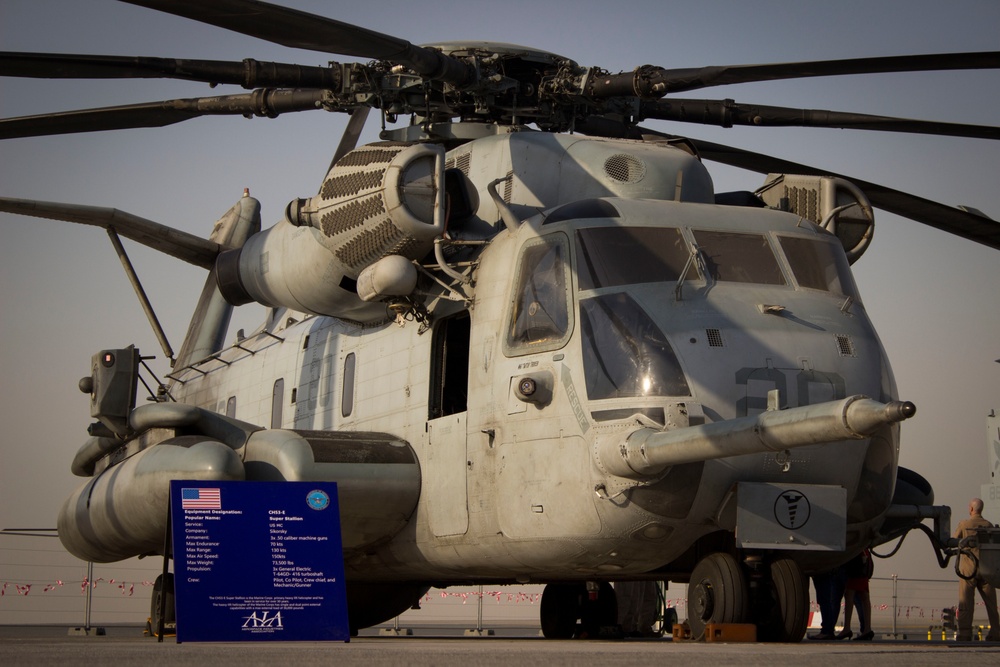 15th MEU shows off aircraft during Dubai Airshow