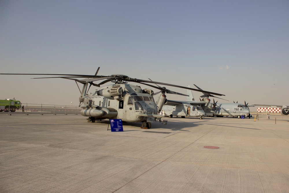 15th MEU shows off aircraft during Dubai Airshow