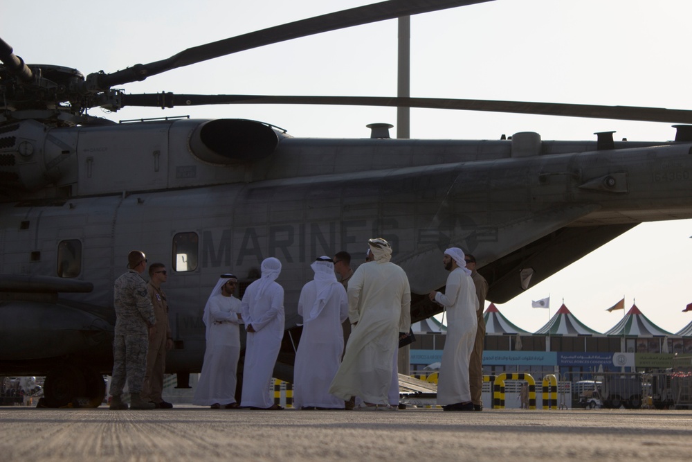 15th MEU shows off aircraft during Dubai Airshow