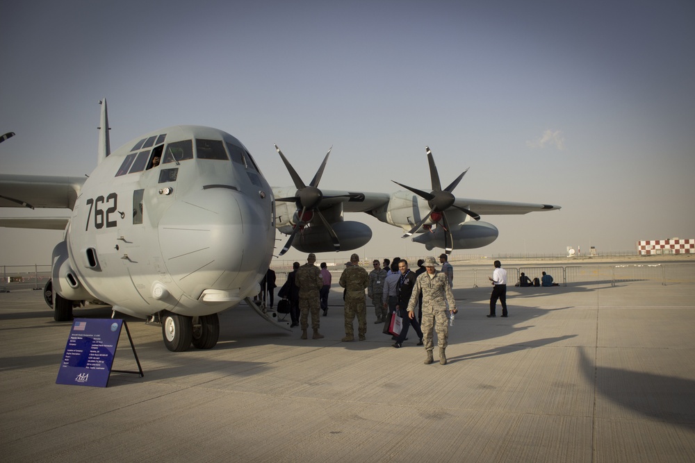 15th MEU shows off aircraft during Dubai Airshow