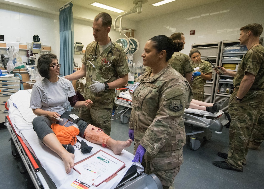 Al Udeid Air Base Base Anti-Terrorism Force Protection Exercise