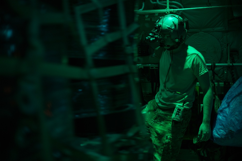 Airmen conduct cargo operations in East Africa