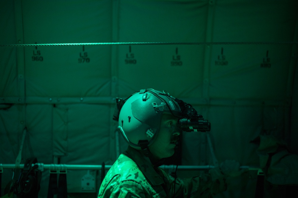 Airmen conduct cargo operations in East Africa