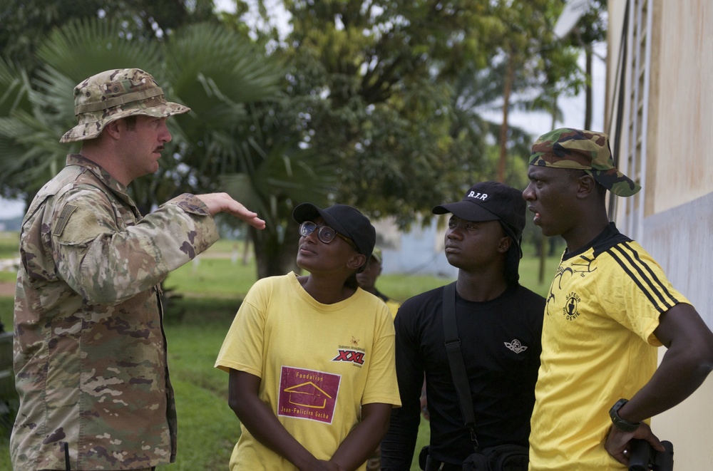 U.S. troops train Cameroonian Armed Forces in Counter-IED