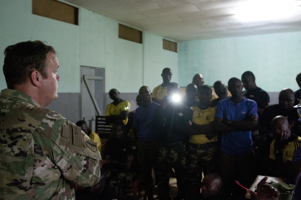 U.S. troops train Cameroonian Armed Forces in Counter-IED