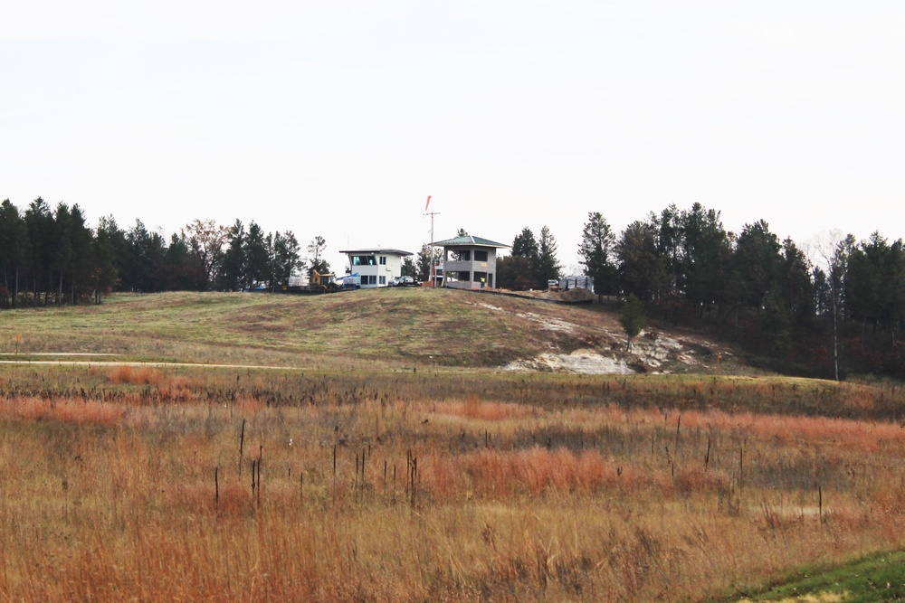 Fort McCoy’s Range Complex improvements continue with new tower construction