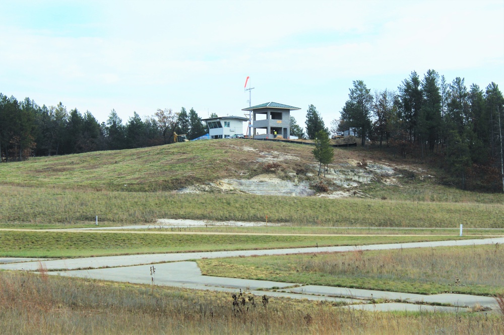 Fort McCoy’s Range Complex improvements continue with new tower construction