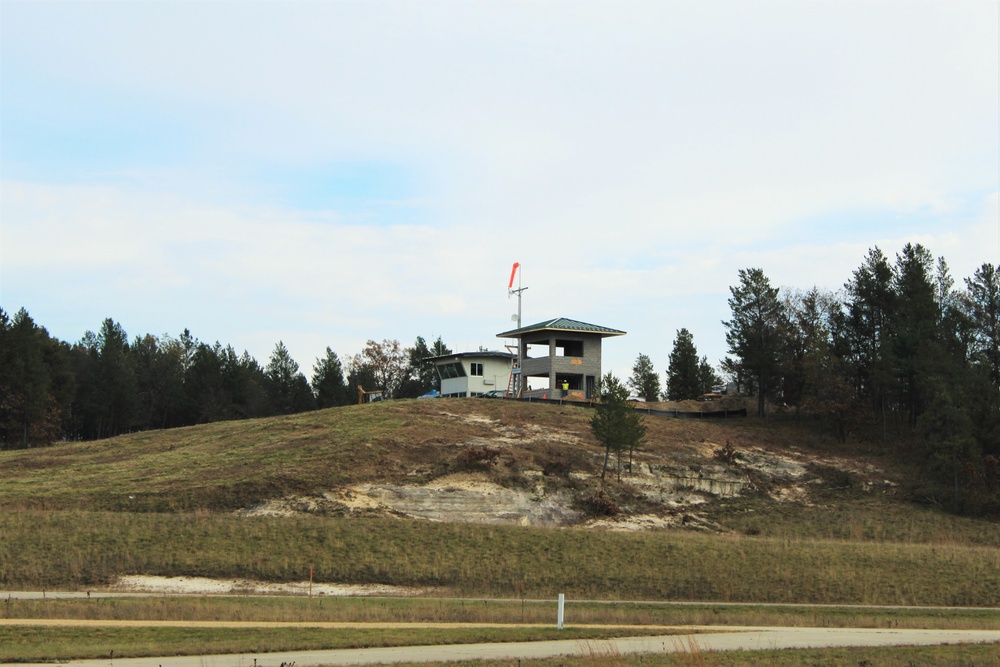 Fort McCoy’s Range Complex improvements continue with new tower construction