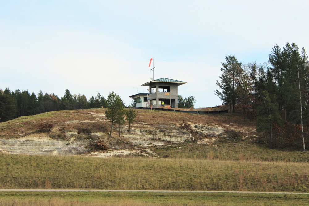 Fort McCoy’s Range Complex improvements continue with new tower construction