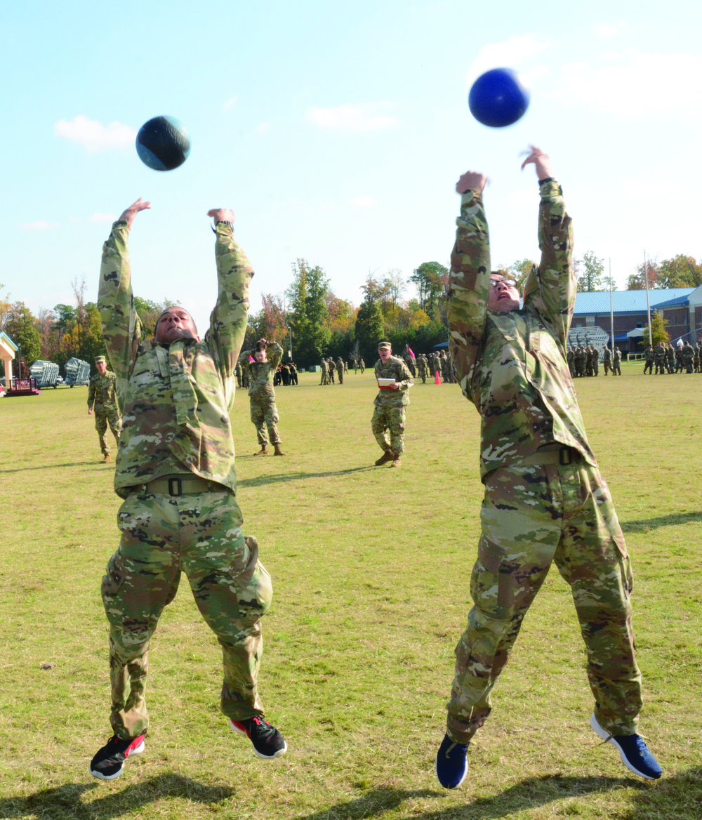 Ordnance Soldiers take on Power Belt Challenge