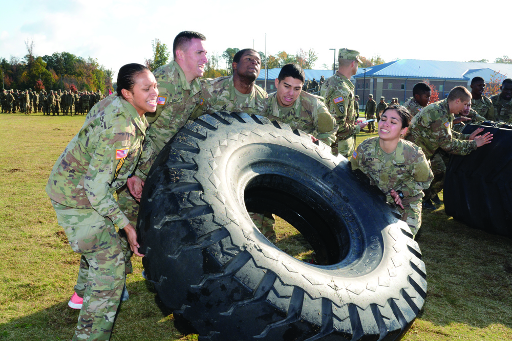 Ordnance Soldiers take on Power Belt Challenge