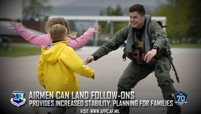 AFPC offers follow-on option to Airmen taking short tours