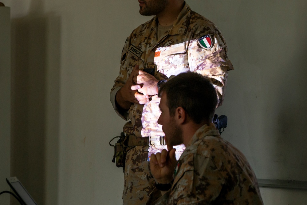 Italian army trainers - CJTF-OIR