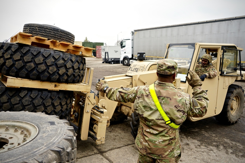 Atlantic Resolve: 227th CSC Manages Mobility