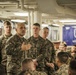 Fighting Fox gets Welcome Aboard Brief aboard USS Oak Hill