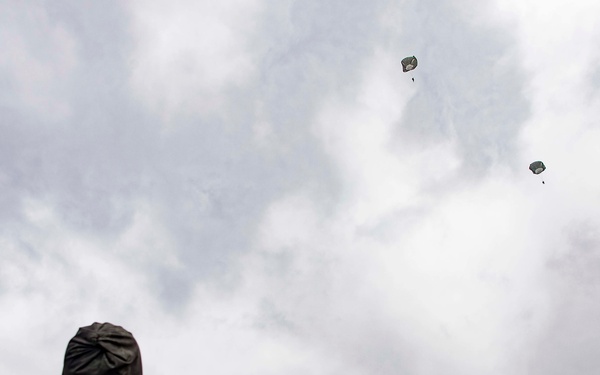 U.S. and Serbia perform airborne insertion exercise