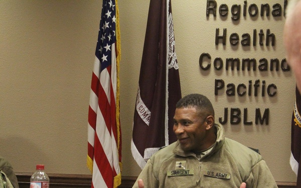 MG Sargent visits RHC-P