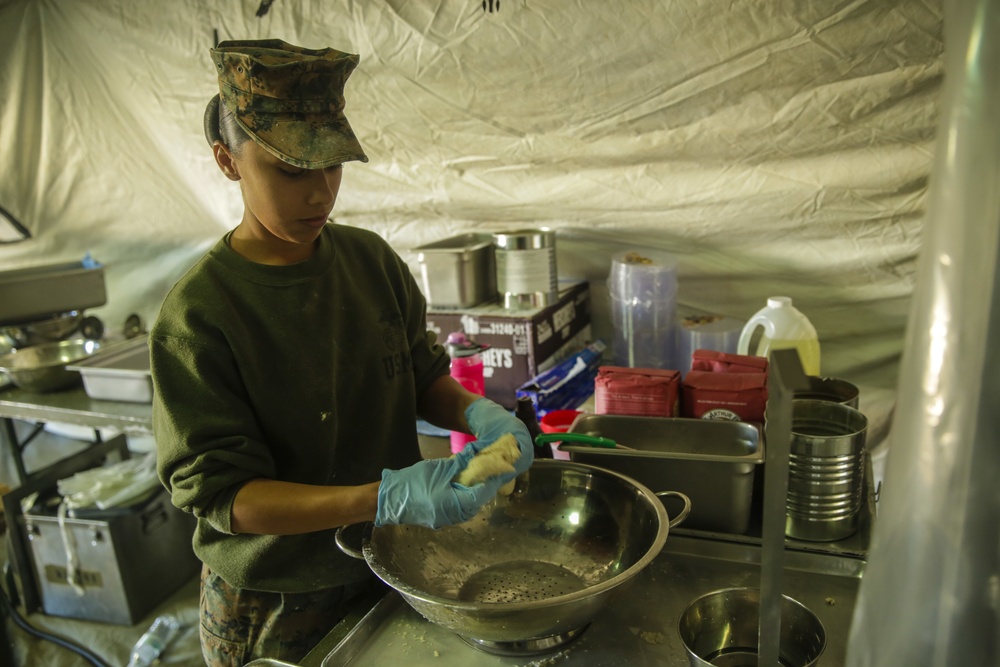 Igniting the fire: II MIG Food Service Company participates in the W.P.T. Hill competition