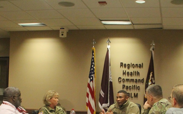 MG Sargent visits RHC-P