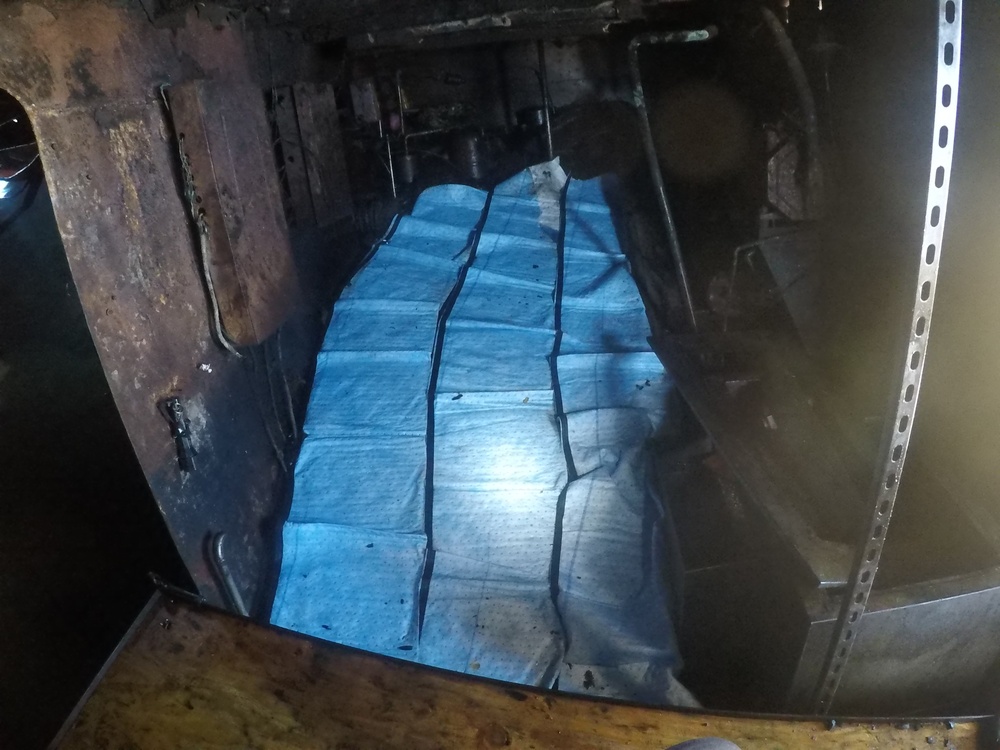 Sorbents reapplied inside Pacific Paradise