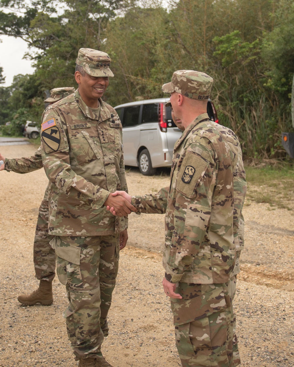 Gen. Brooks visits Kadena