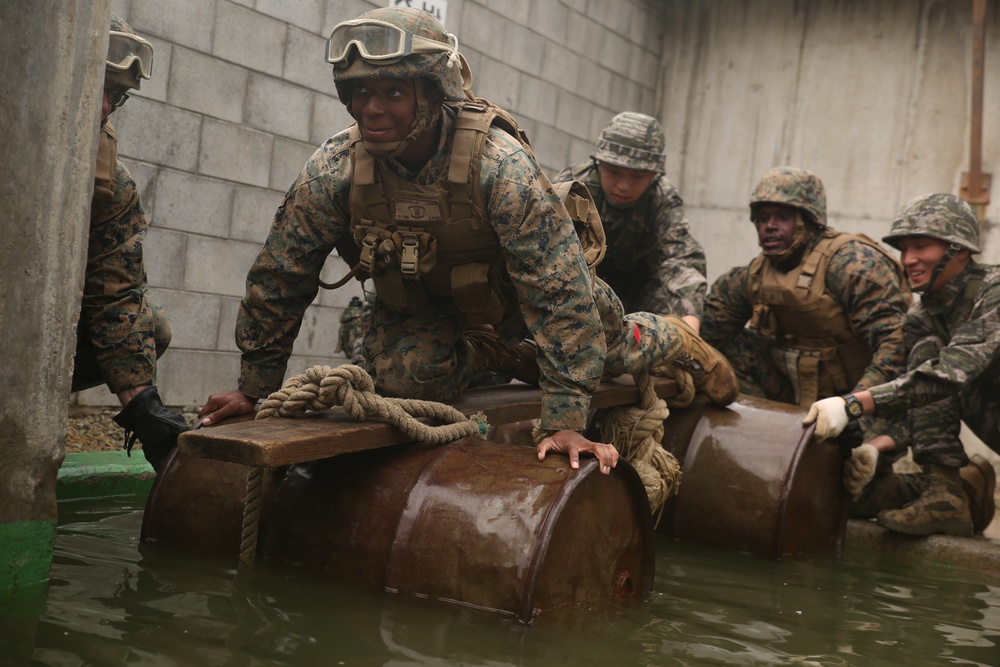 Bonds of Teamwork | Republic of Korea &amp; U.S. Marines complete bilateral Leadership Reaction Course