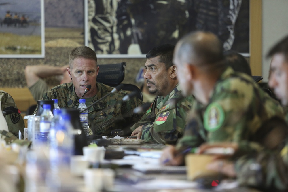 Afghan, U.S. senior enlisted leaders gather for warfighter forum