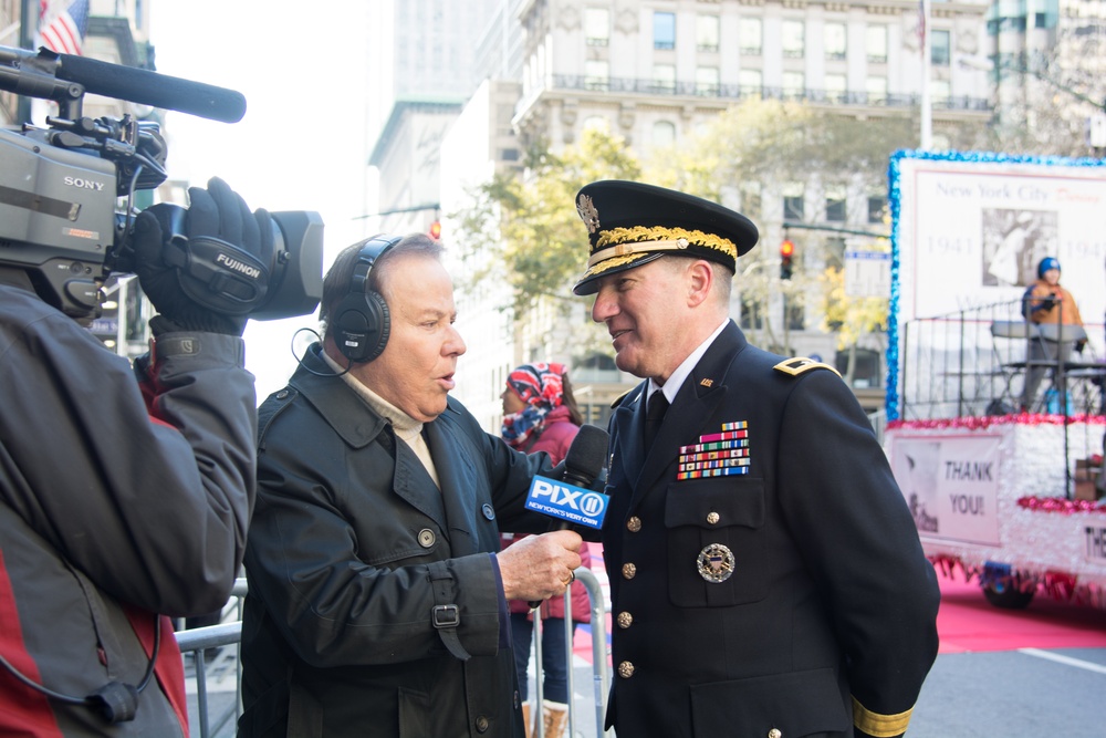 Army Reserve Units March in NYC Veterans Day Parade