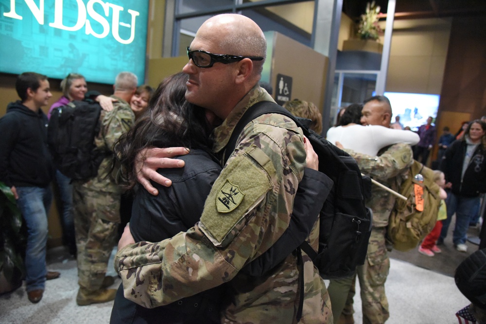 136th Combat Sustainment Support Battalion (CSSB) Soldiers return from Afghanistan deployment