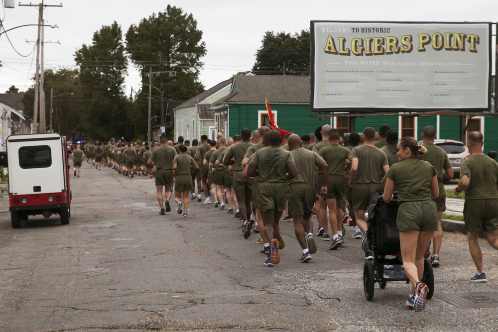 2017 Marine Corps Support Facility New Orleans Motivational Run