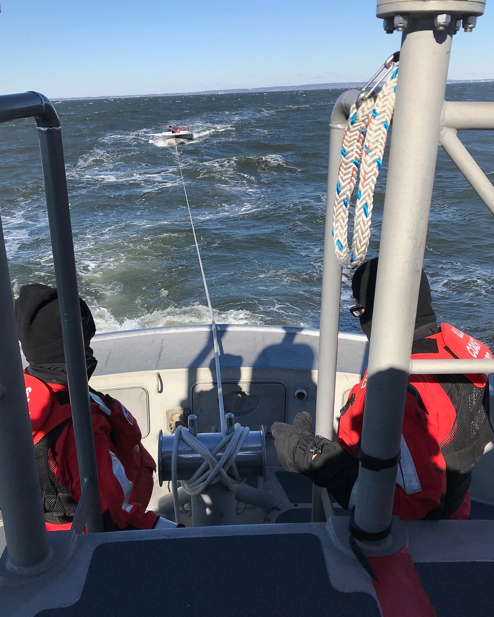 Coast Guard assists 3 disabled boaters near Sandy Hook Bay, NJ