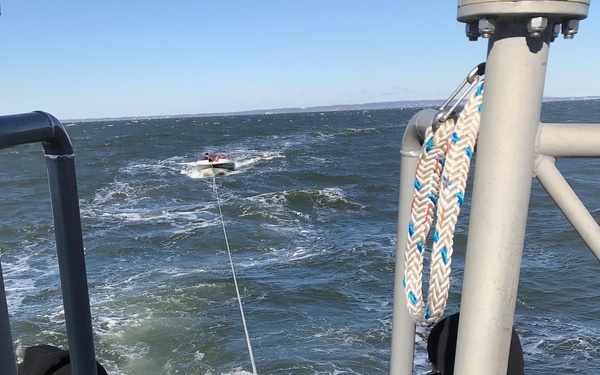 Coast Guard assists 3 disabled boaters near Sandy Hook Bay, NJ