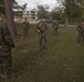 Marine infantryman train artillerymen in advanced patrolling ahead of deployment