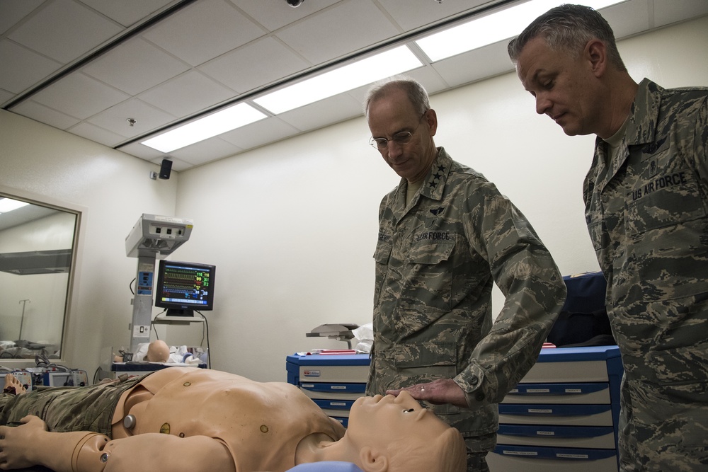 AF/SG, ACC/SG visits Moody AFB