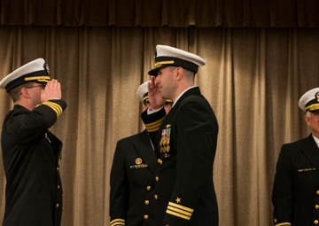 USS Kentucky Blue Holds Change of Command