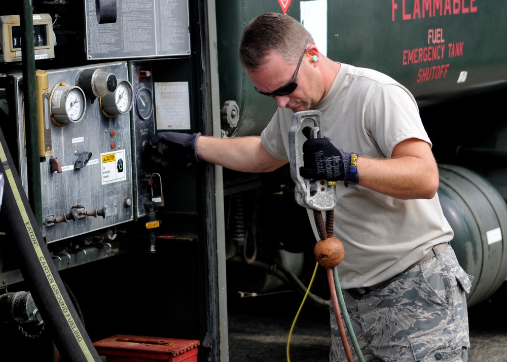 Fueling Operations Serve 156th Airlif Wing