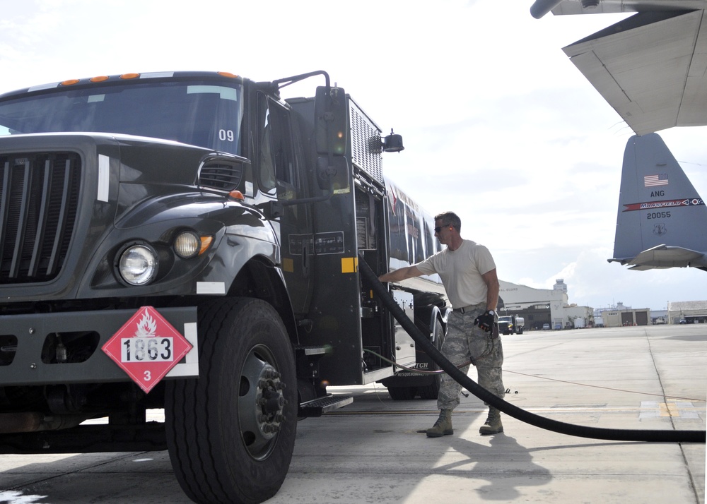 Fueling Operations Serve 156th Airlif Wing
