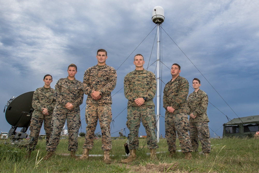 Marines from Marine Air Control Squadron 2 Provide Radar to Puerto Rico