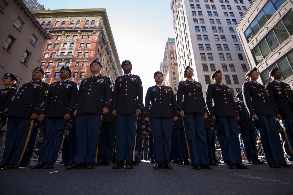 USAF Honored as &quot;Featured Service&quot; During NYC Veteran's Day Parade