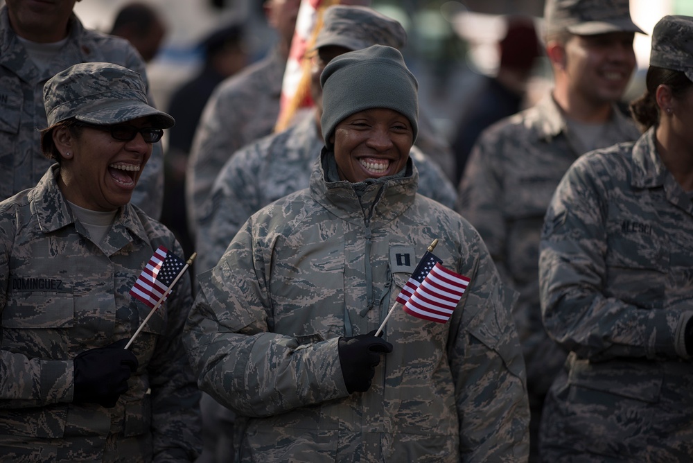USAF Honored as &quot;Featured Service&quot; During NYC Veteran's Day Parade