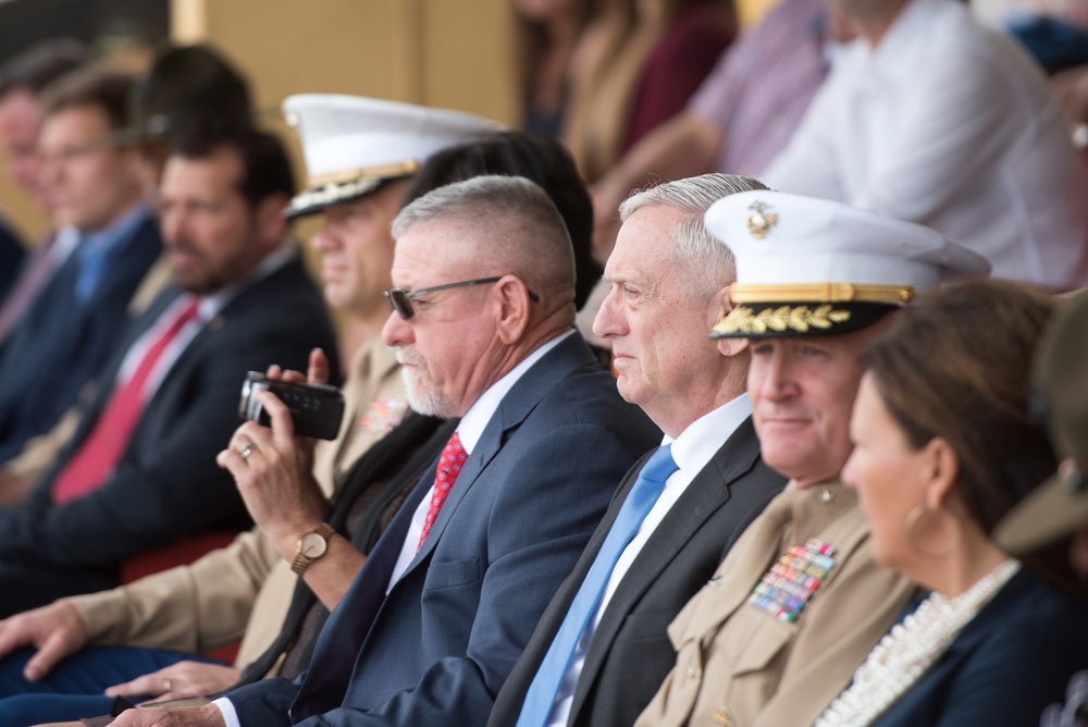 SD attends Marine Corps basic training graduation