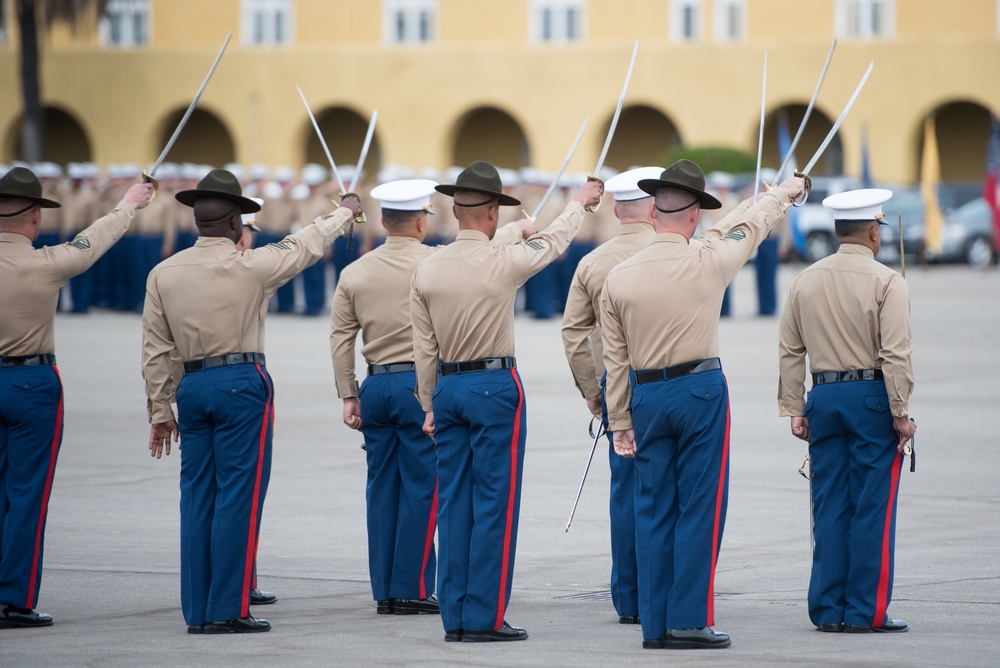 SD attends Marine Corps basic training graduation