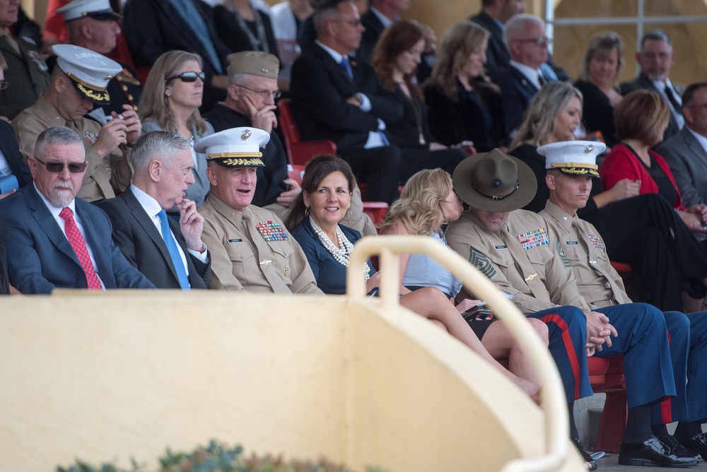 SD attends Marine Corps basic training graduation