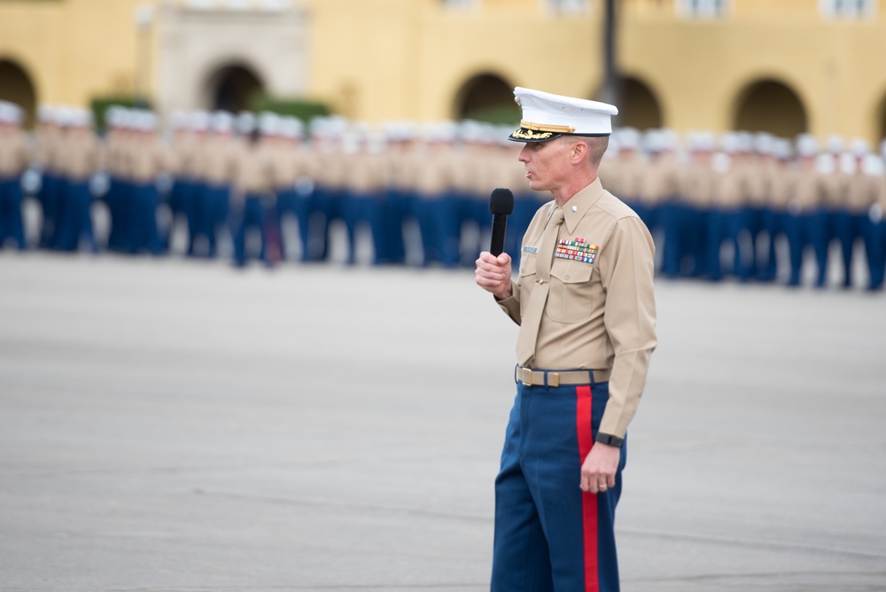 SD attends Marine Corps basic training graduation