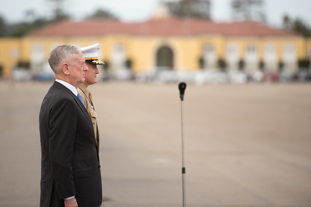 SD attends Marine Corps basic training graduation