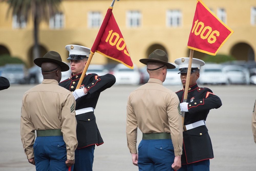 SD attends Marine Corps basic training graduation