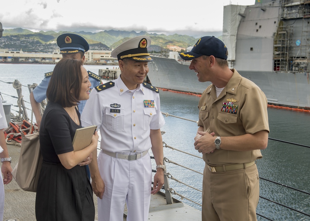 Chinese Admiral in Hawaii for Maritime Talks with USPACOM Officials