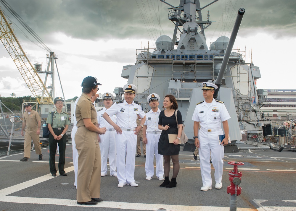 Chinese Admiral in Hawaii for Maritime Talks with USPACOM Officials