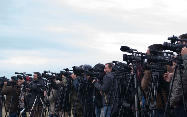 U.S. and Serbia perform airborne insertion exercise